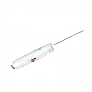 Automatic coaxial biopsy needle for soft tissue sampling