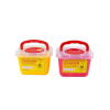 medical waste bin and sharps box, disposable and CE certified