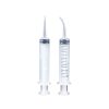 Dental irrigation syringe with curved tip  disposable oral rinse syringe 01