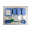 Disposable interventional radiology pack  sterile procedure kit for angiography & imaging