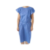 Disposable patient gown  nonwoven hospital exam gown2