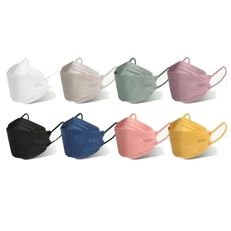 Kn95 fish shaped protective face mask3 medroce Kn95 fish shaped protective face mask3