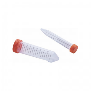 PP Conical Centrifuge Tubes – Transparent Screw Cap Tubes for Lab Use
