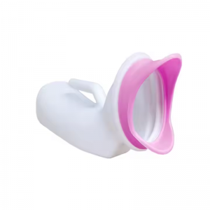 Portable Female Urinal Bottle – Soft Rim Design for Travel & Hospital Use