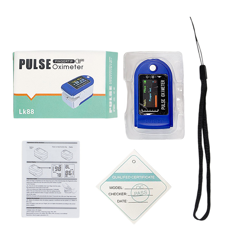 Portable fingertip pulse oximeter spo₂ pulse rate monitor medroce Portable fingertip pulse oximeter spo₂ & pulse rate monitor