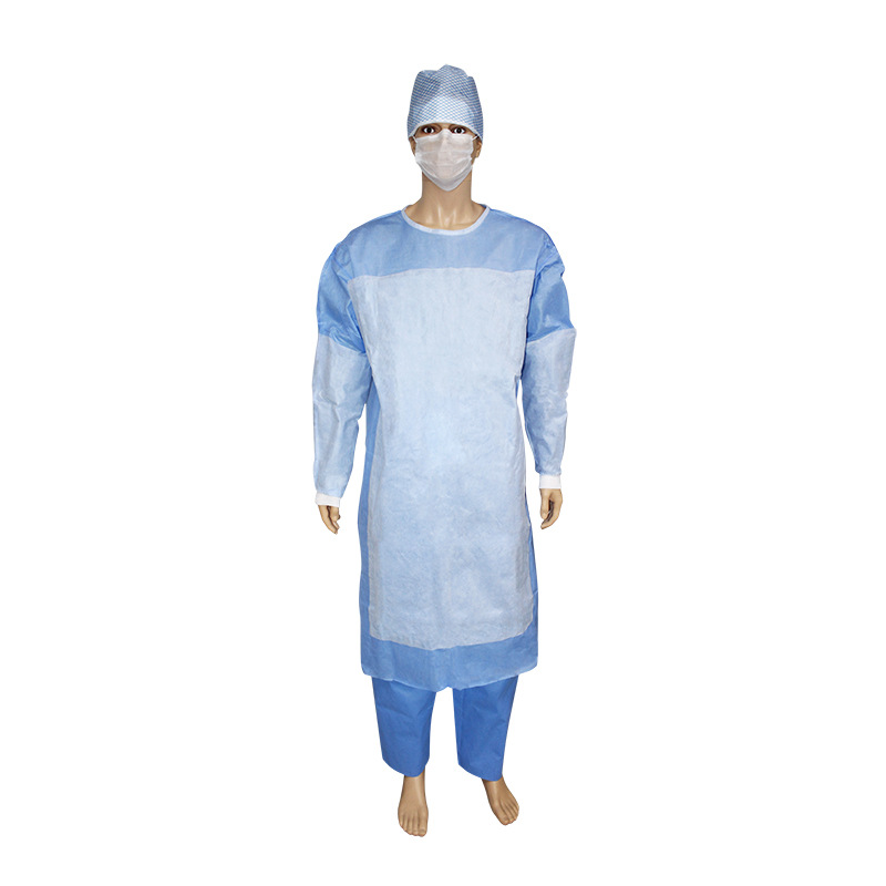 Reinforced surgical gown disposable sterile medical gown for operating room 2 medroce Reinforced surgical gown disposable sterile medical gown for operating room 2