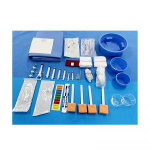 SMS Angiography Drape Kit – Radial & Femoral Access with 4-Hole Angio Drapes