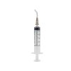 Sterile disposable irrigation syringe with curved tip needle 01