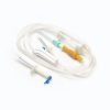 Sterile double needle iv infusion set for safe fluid transfusion 3 medroce Sterile double needle iv infusion set for safe fluid transfusion 3
