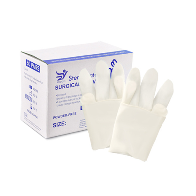 Sterile medical latex gloves 5 medroce Sterile medical latex gloves 5