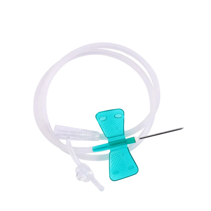 Sterile scalp vein set butterfly needle for iv access 4 medroce Sterile scalp vein set butterfly needle for iv access 4